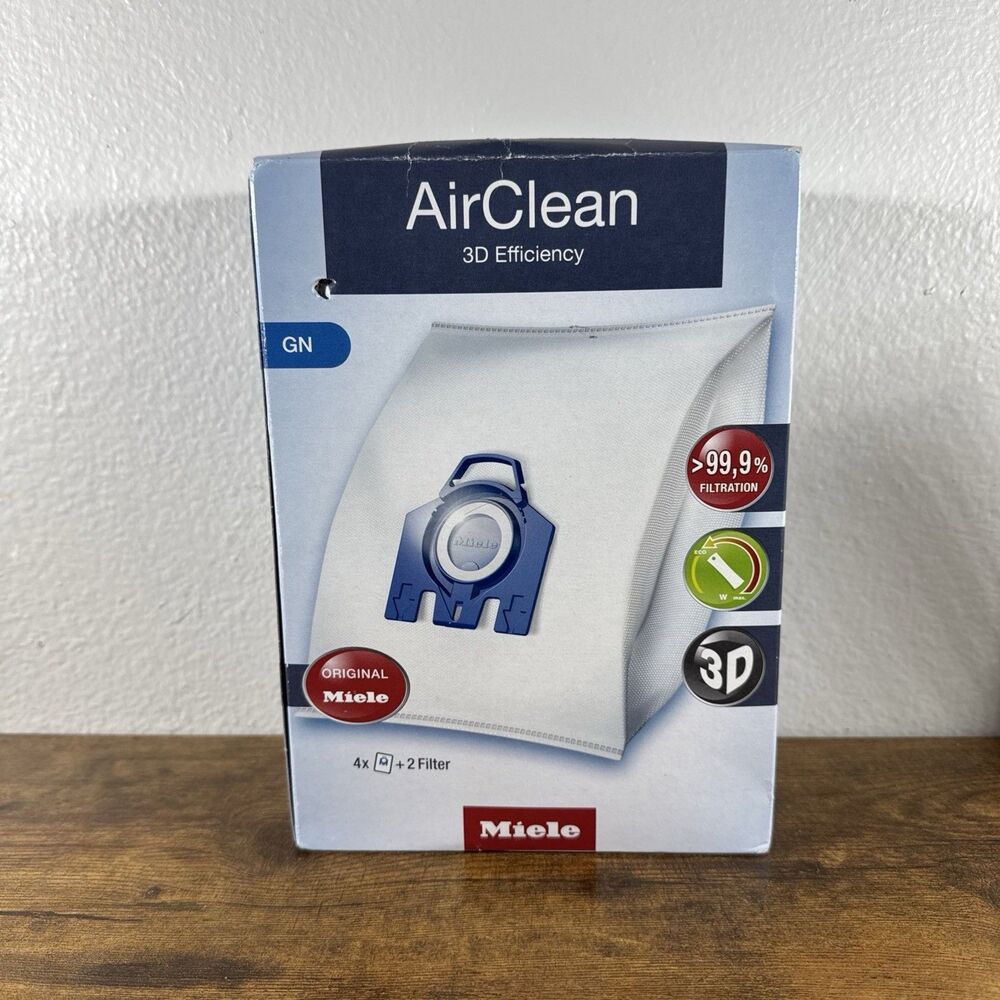 Genuine Miele Type GN Vacuum Cleaner Bag AirClean 3D Efficiency Canister Bags